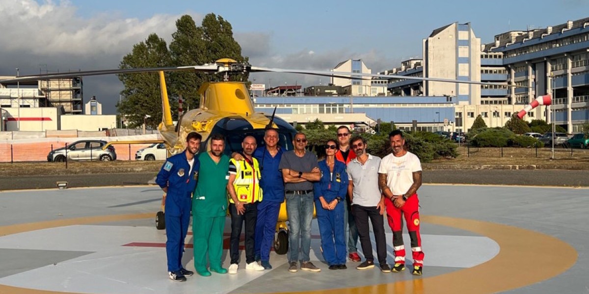 Elisoccorso: completato il trasferimento presso l'ospedale di Lamezia Terme