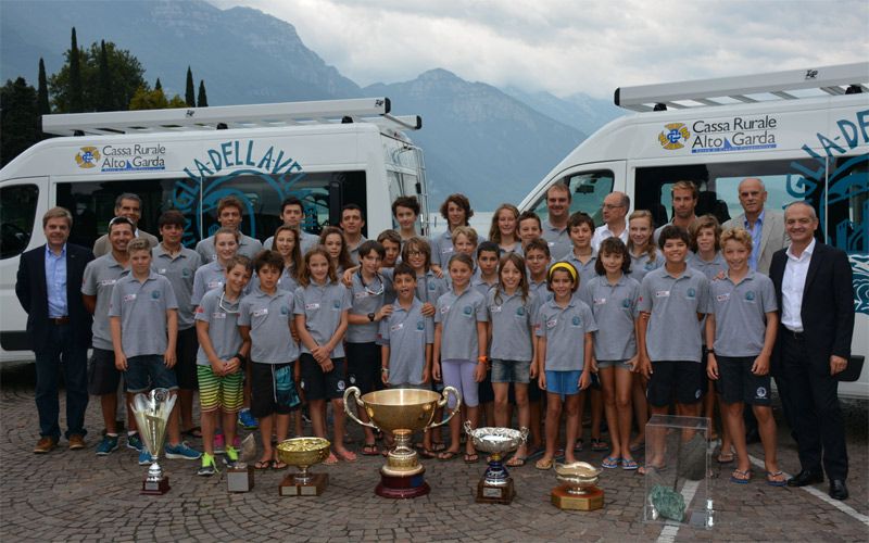 squadra optimist fraglia vela riva